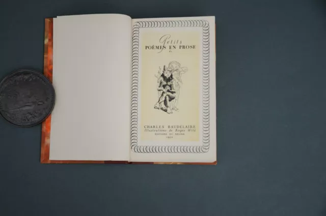 BAUDELAIRE RELIED ILLUSTRATED C. Baudelaire Little Poems in Prose 1942 ...