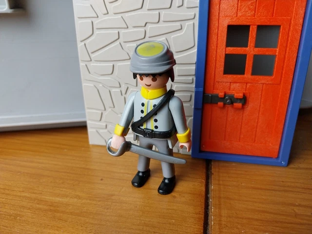 Playmobil Western - Soldato Sudista Reggimento Butternut - Usato - Foto 2