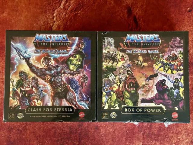 CMON MASTERS OF the Universe Board Game and Box of Power $459.92 - PicClick  AU