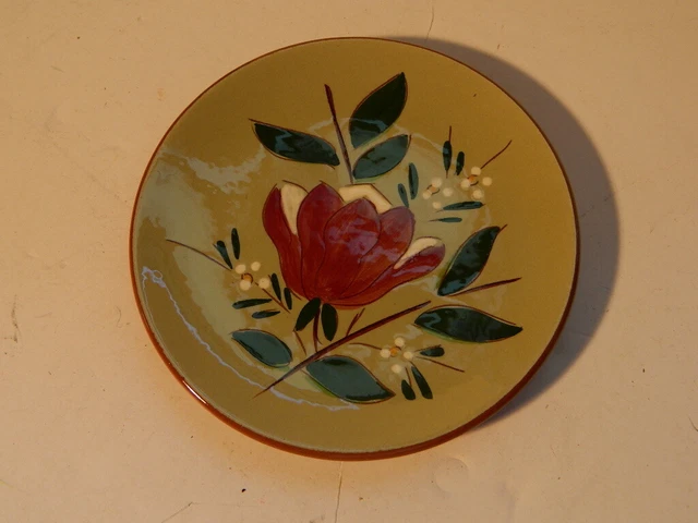 Stangl Pottery Magnolia 6 in Bread and Butter Pristine Condition