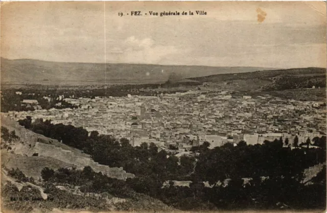 CPA AK MAROC FEZ - Vue générale de la Ville (219318)