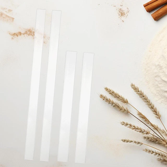 Lot De 5 Paires De Guides D’épaisseur Pour Rouleau à Pâtisserie - 2/3/4/5/6 Mm - Pour Argile Polymère, Pâte - Outils Poterie Et Modelage