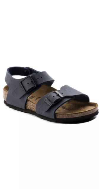 Sandali Birkenstock New York da bambino modelllo 087773 colore Blu