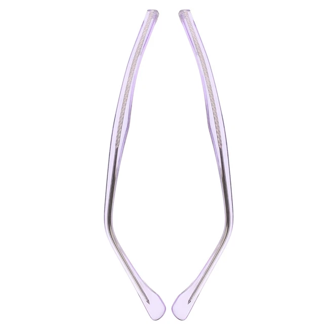1 par de patas metálicas para repuesto de gafas, marco de planchado, patas de reparación de gafas,
