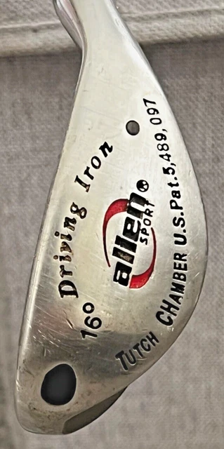 Alien Sport Golf Driving Iron 16* Tutch Chamber Hydro Power Shaft Pat Simmons 🦩