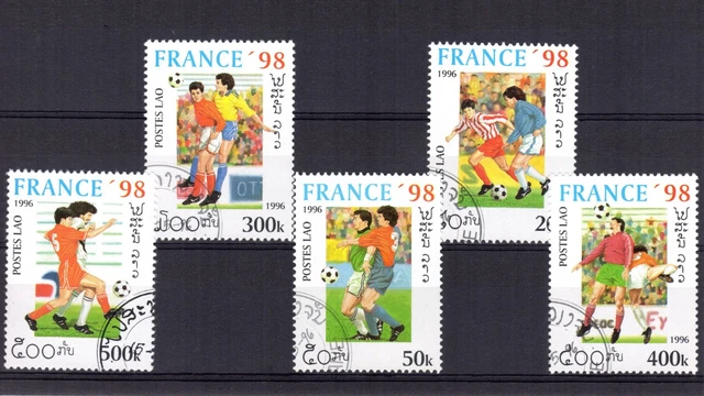 Guirlande De Timbres Coupe Du Monde 1998 - Magazine Brésil