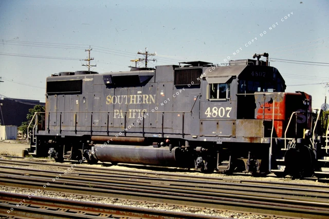 SP 4807 SOUTHERN Pacific original train slide - August 1999 £5.10 ...