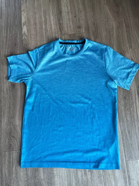 wNEU ENERGETICS Sport Shirt kurzarm Kinder Gr. 146/152 dryplus eco türkismeliert