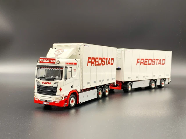Remorque Cargo 3 Essieux Bulthuis – WSI 1/50, Modèle 03-1067, Collection