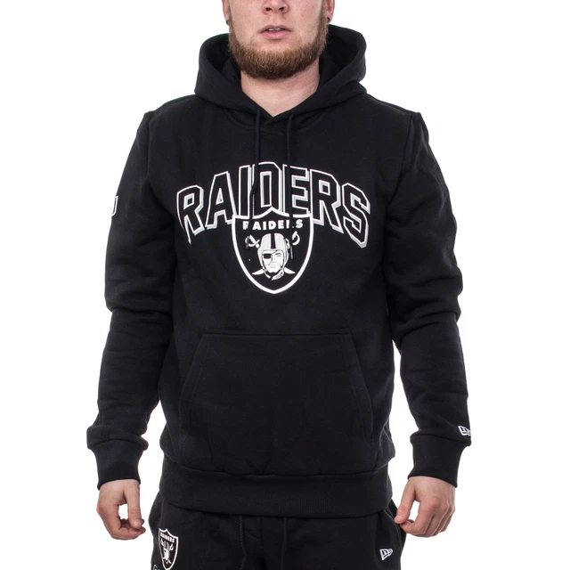 New Era New England Patriots Felpa con Cappuccio Uomo Nero 35023