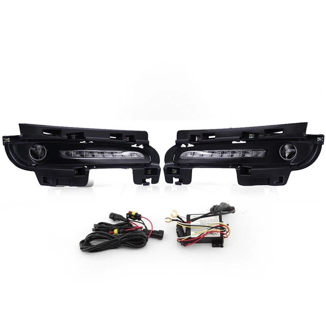 FIT 20122016 JEEP Grand Cherokee SRT8 LED DRL Daytime Running Fog