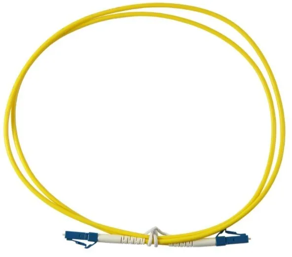 2m LC-LC UPC Fiber Optic Patch Cable Simplex  (9/125μm/2mm) Single Mode PVC