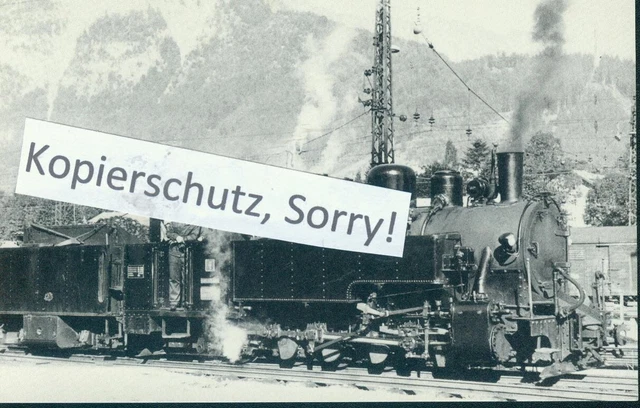"Alte Foto-AK"- Zillertalbahn Lok 4 am 17.9.1965