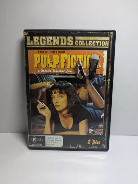 Pulp Fiction (DVD, 1994) Classic Drama action VGC