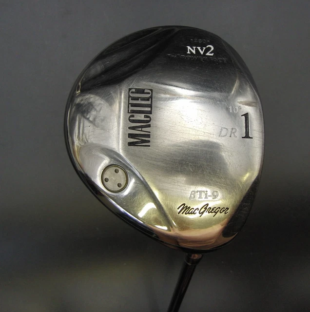 MacGregor MacTec NV2 BTi-9 10° Driver Regular Graphite Shaft NO1 Grip MacGregor MacTec NV2 BTi-9 10° Driver Regular Graphite Shaft NO1 Grip