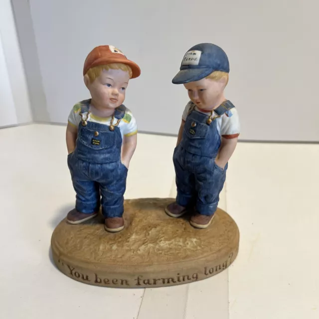 VTG RARE 1983 Country Store Denim Days Little Farmers "You been farming long?"