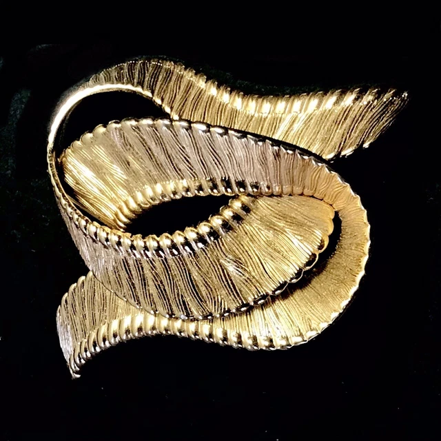 Broche Ancienne Grossé Germany En Plaqué Or - Haute Couture, Grande Taille, Occasion