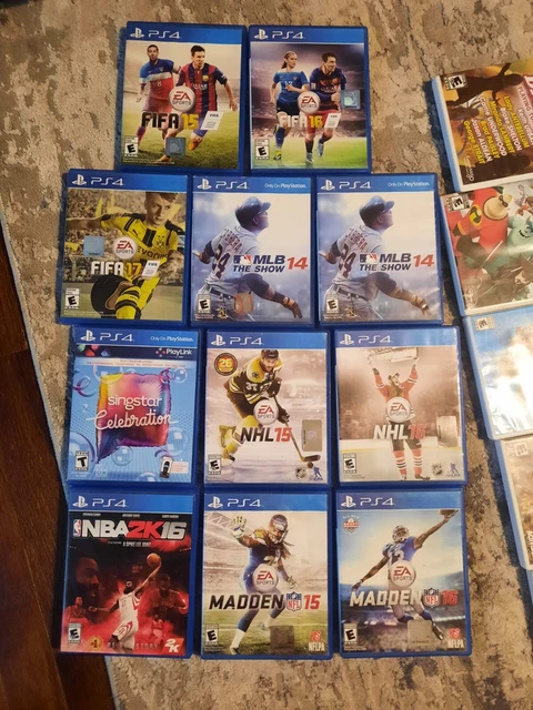 LOT OF 10 PlayStation 3 PS3 Games TIGER WOODS NHL Hockey FIFA