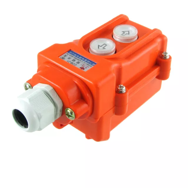 NEW Hoist Crane Pendant Pushbutton Switch Up-Down Rain Proof Button