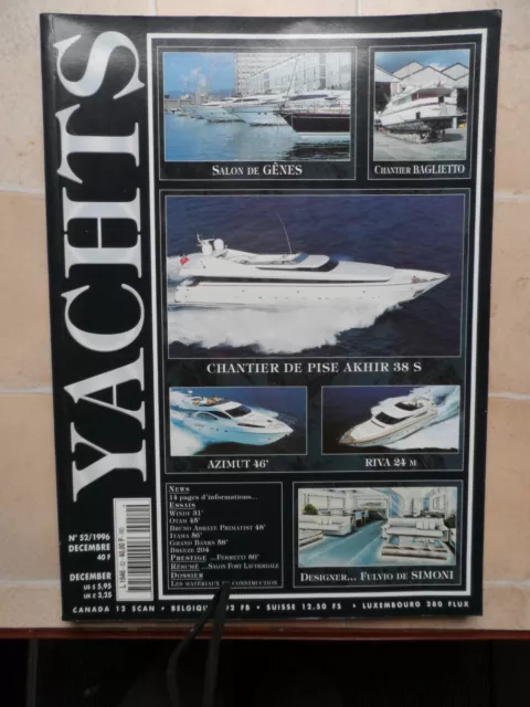 Yachts N° 52  Decembre 1996  Tbe - Vgc