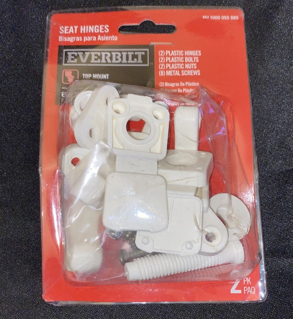 Everbilt Top Mount Toilet Seat Hinges FOR SALE! PicClick