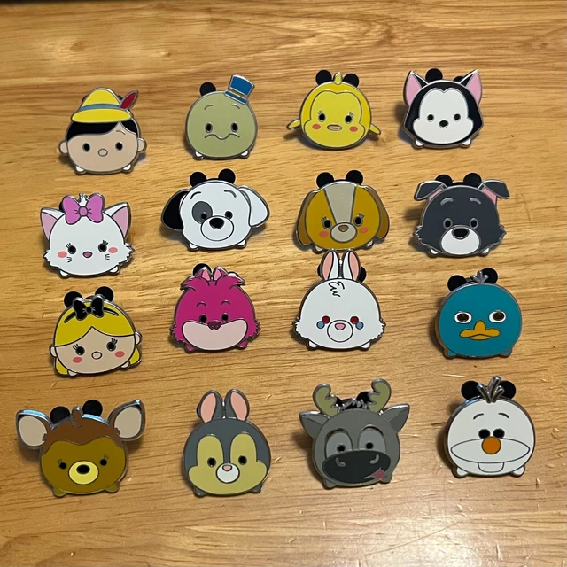 DISNEY PINS TSUM Tsum Mystery Pins Series 2 Complete Set Aristocats