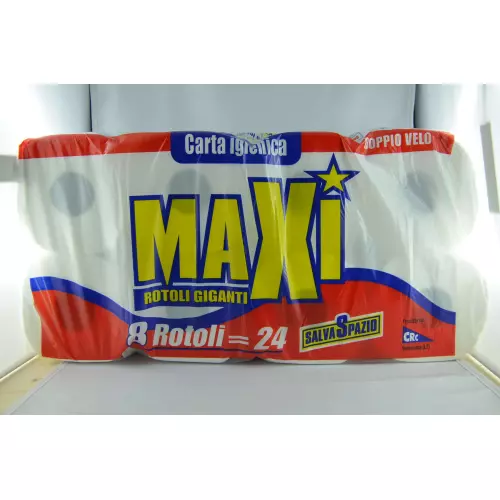 Maxi Carta Igienica 8 Rotoli 1pz