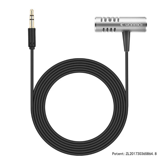 Yanmai R933 Lavalier Omnidirectional Condenser Microphone For PC Phone Camera 2