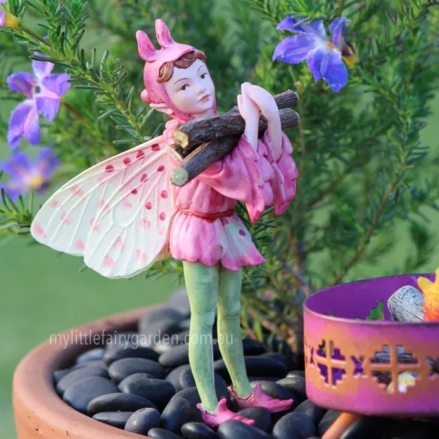 Orchis Flower Fairy Figurine Cicely Mary Barker Miniature Garden