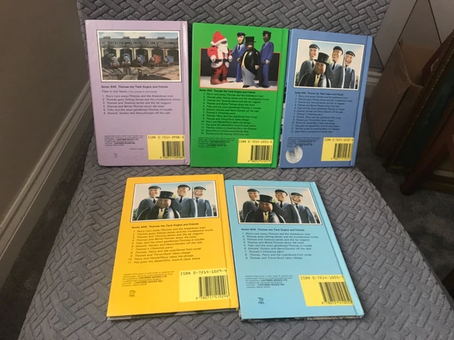 THOMAS THE TANK ENGINE AND FRIENDS X 5 1st EDITIONS HB BOOKS VGC £24.99 ...