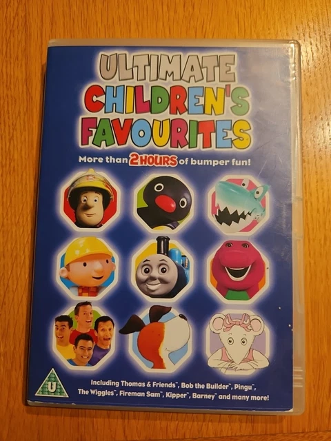 ULTIMATE CHILDREN S FAVOURITES Dvd Kids Wiggles Kipper Thomas Bob Pingu 