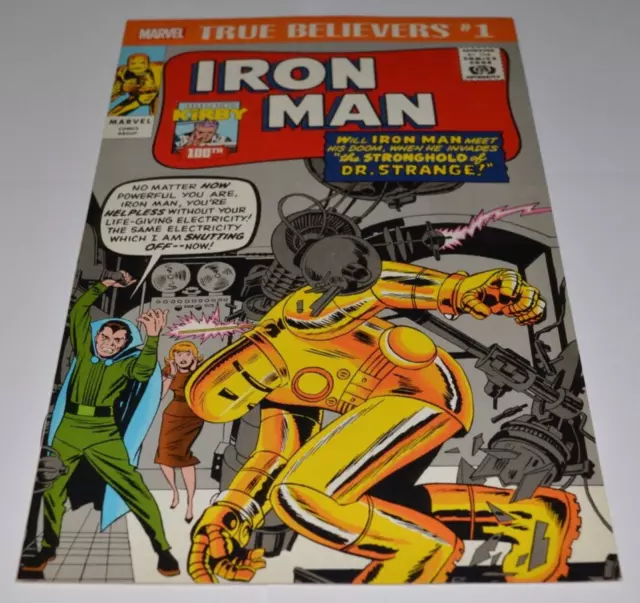 Marvel Comics True Believers #1 Iron Man The Stronghold Of Dr Strange
