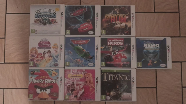 Lot de 10 jeux PS2 / Courses, Sports & Divers - Jeux vidéo