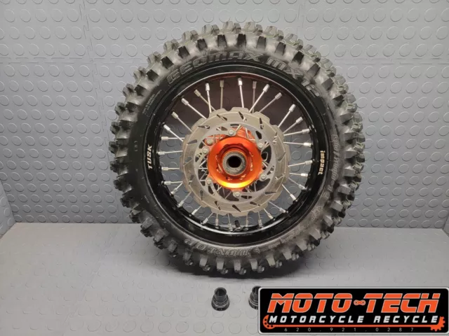 (248) 2022 KTM 85SX 14 " Tusk Roue Arrière Mika Pignon Hub TC Mc SX 85 TC85 MC85