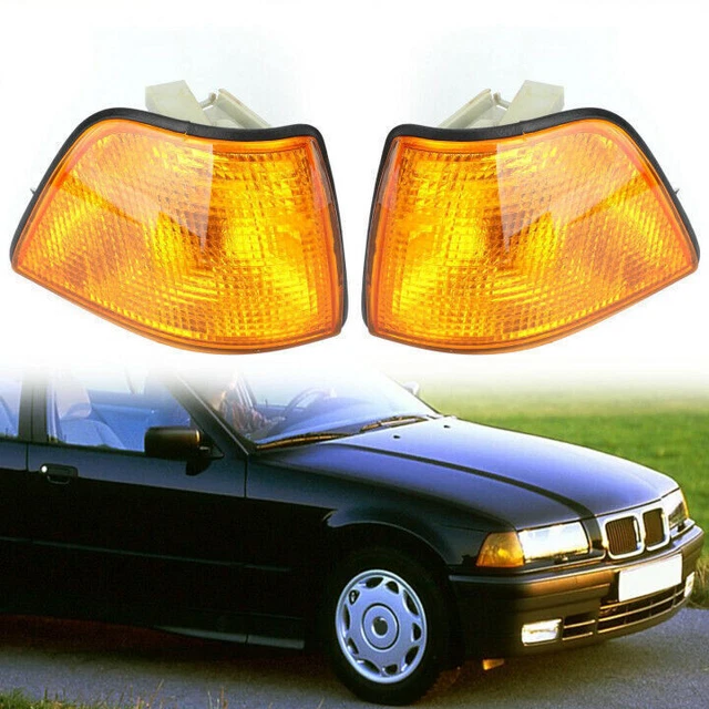 CORNER LIGHTS POUR BMW E36 3Series 4Dr Sedan/Hatchback 921998 Amber