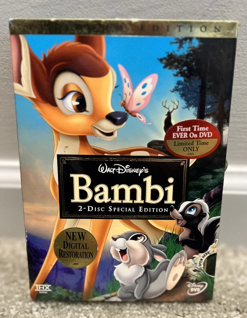 Bambi (Two-Disc Platinum Edition) - DVD - VERY GOOD