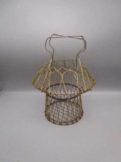 Ancienne panière de boulanger, en osier - 84cm | Selency