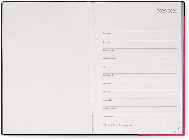 Planning Settimanale A3 2025-2026 (16 Mesi) - Agenda Spiralata 42x30 Cm, Orario 7-22, Ideale Per Insegnanti E Professionisti