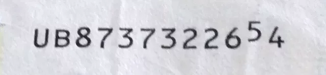 BANCONOTA ERRORE Di Stampa 20 EURO   NUMERO NON ALLINEATO RARA