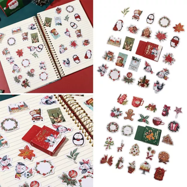 Merry Christmas Stickers Stationery Stickers Mobile Sticker Scrapbooking Label