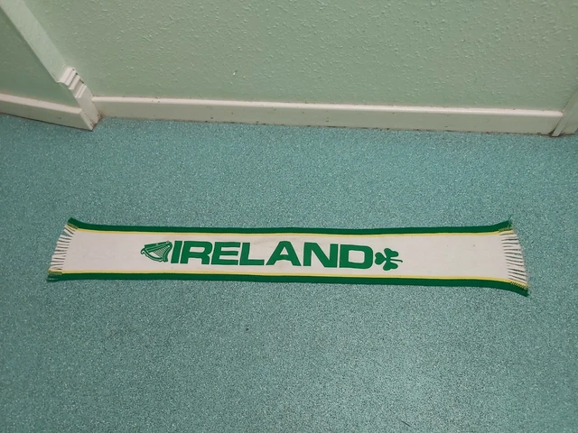 Vintage Ireland Football Supporters Scarf