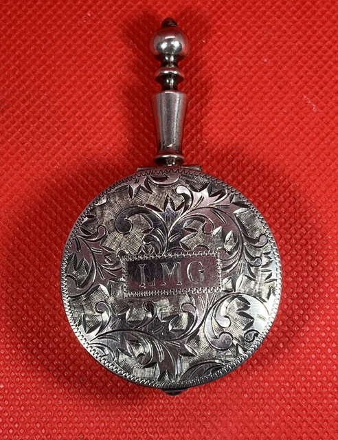 Vintage Japanese 950 Sterling Silver Collapsible Ashtray Portable Size 3.00”