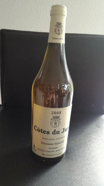 Côtes Du Jura Jean Macle 2008 - Vin Blanc Du Jura