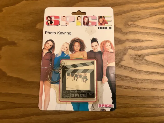 Spice girls Photo Keyring 1997 Official Merchandise