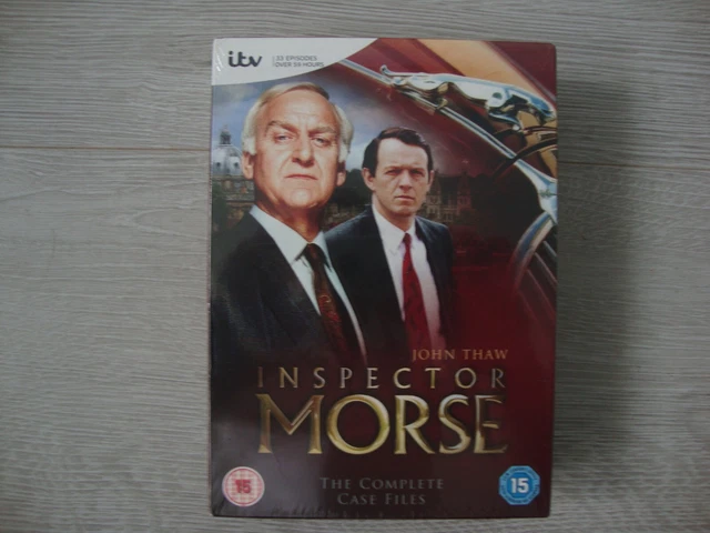 INSPECTOR MORSE THE Complete Case Files DVD Box Set New/Sealed