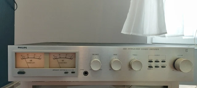 Ampli Stéréo Intégré Philips 305 - Occasion Bon état - Vintage