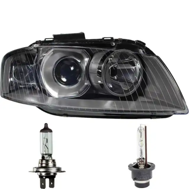 Xenon Headlight Right for Audi A3 8P Year 03-08 H7 +D2S Incl. Osram Lamps