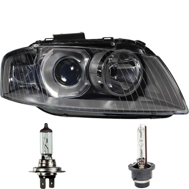 Xenon Headlight Right for Audi A3 8P Year 03-08 H7 +D2S Incl. Osram Lamps