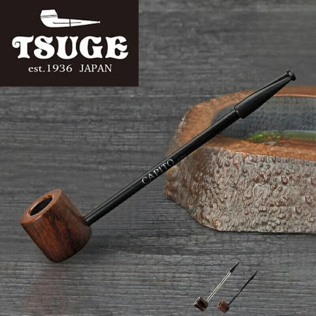 TSUGE : CIGARETTE PIPE (Briar) : CAPITO : Super Cool Design