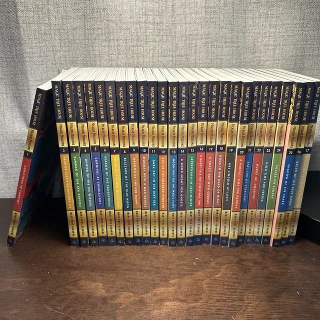 Magic Tree House Merlin Missions A Library Of Books 1-27 Boxed